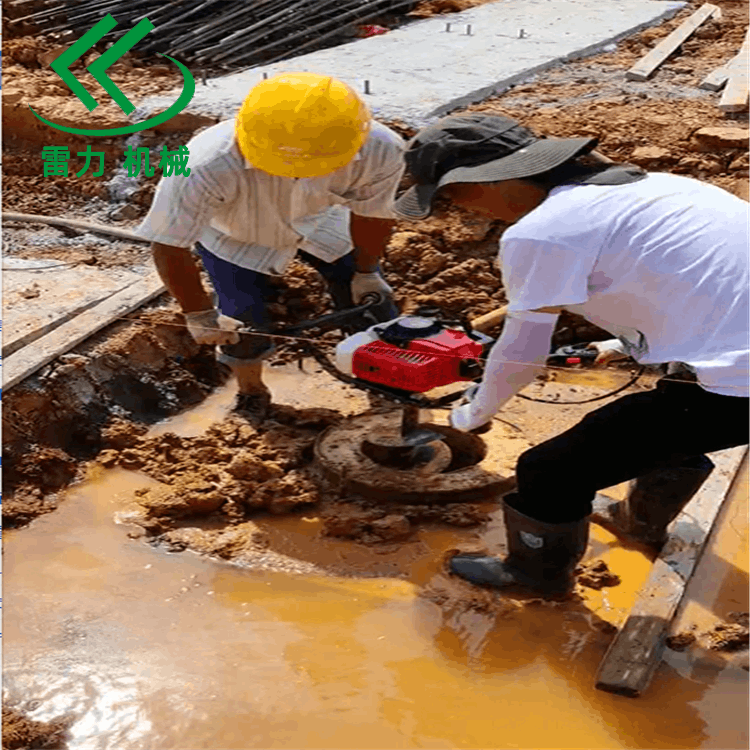 螺旋鑽掏土機清理樁芯泥應用需求