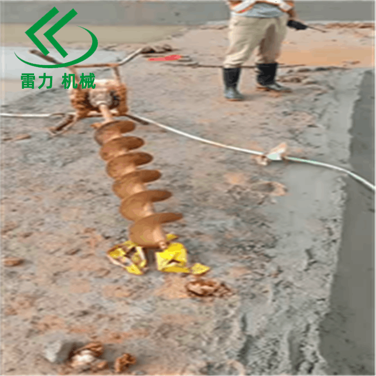 小型光伏（fú）太陽（yáng）能打樁機器內徑鑽