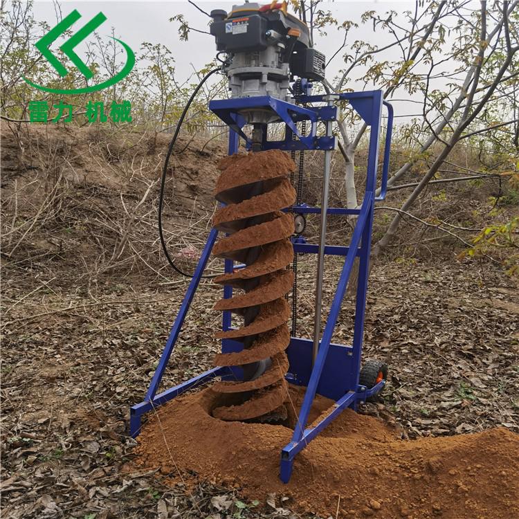 通訊電杆打洞機栽杆挖孔大（dà）小通吃